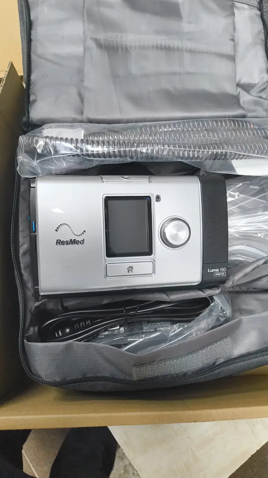 Careflite BiPAP ventilation support machine