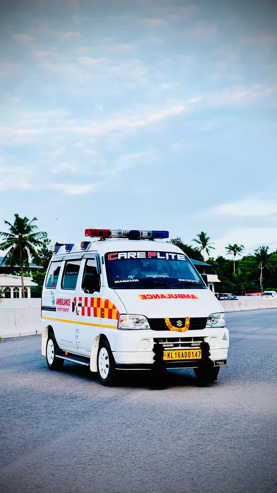 Careflite Basic Life Support ambulance for patient transport